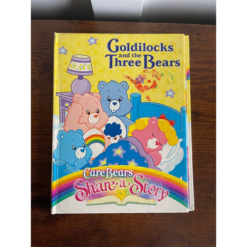 Vintage Care Bears Goldilocks book
